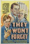 They Won't Forget poster